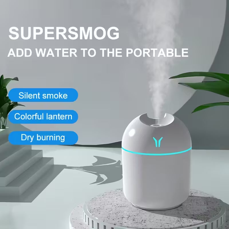 Ultra Quiet Aromatherapy Diffuser & Humidifier with Cool Mist Night Light