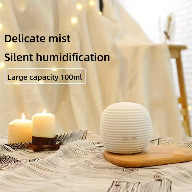 USB Powered Ultrasonic Humidifier & Aromatherapy Diffuser with Remote Control