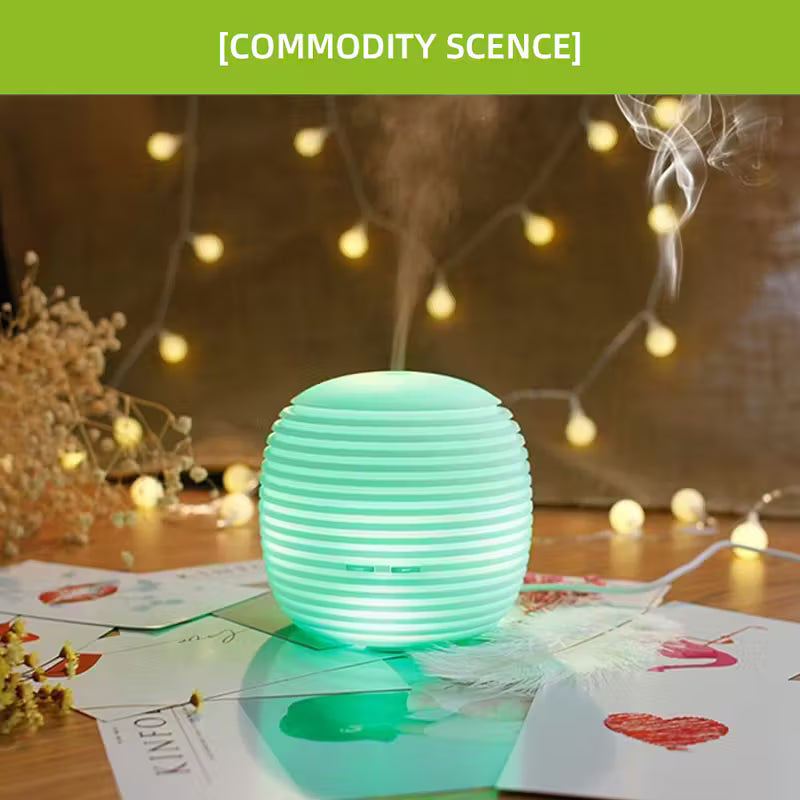 USB Powered Ultrasonic Humidifier & Aromatherapy Diffuser with Remote Control