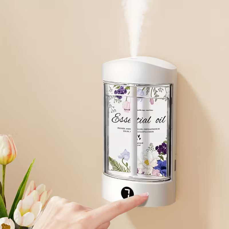 Extra Large 4-in-1 Aroma Diffuser with Soothing Scents – USB Rechargeable, Transparent Top, Auto Shut-Off