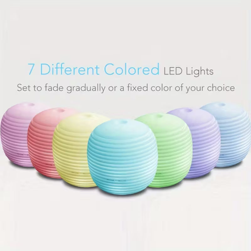 USB Powered Ultrasonic Humidifier & Aromatherapy Diffuser with Remote Control