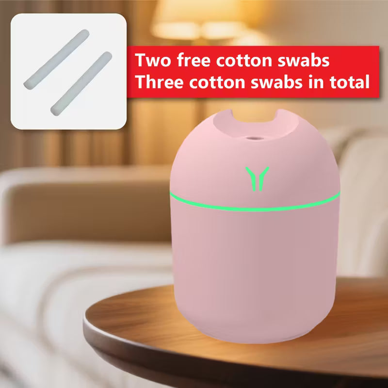 Ultra Quiet Aromatherapy Diffuser & Humidifier with Cool Mist Night Light