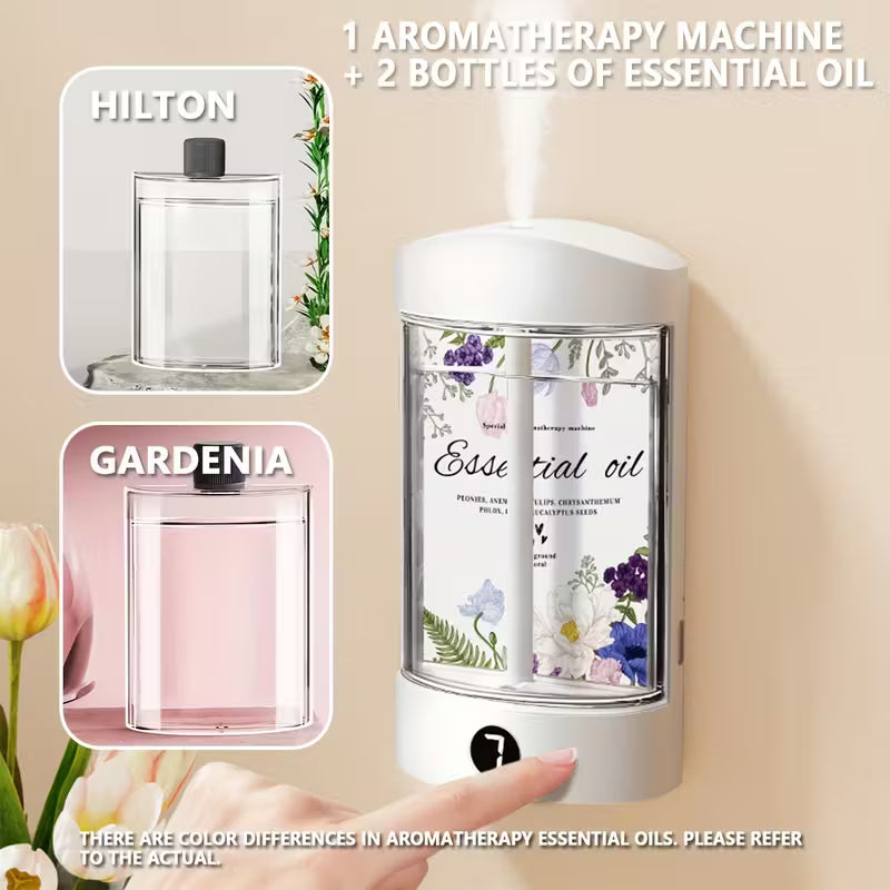 Extra Large 4-in-1 Aroma Diffuser with Soothing Scents – USB Rechargeable, Transparent Top, Auto Shut-Off