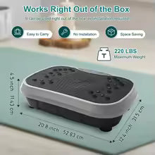 VibroFitz™ Vibration Plate Exercise Machine